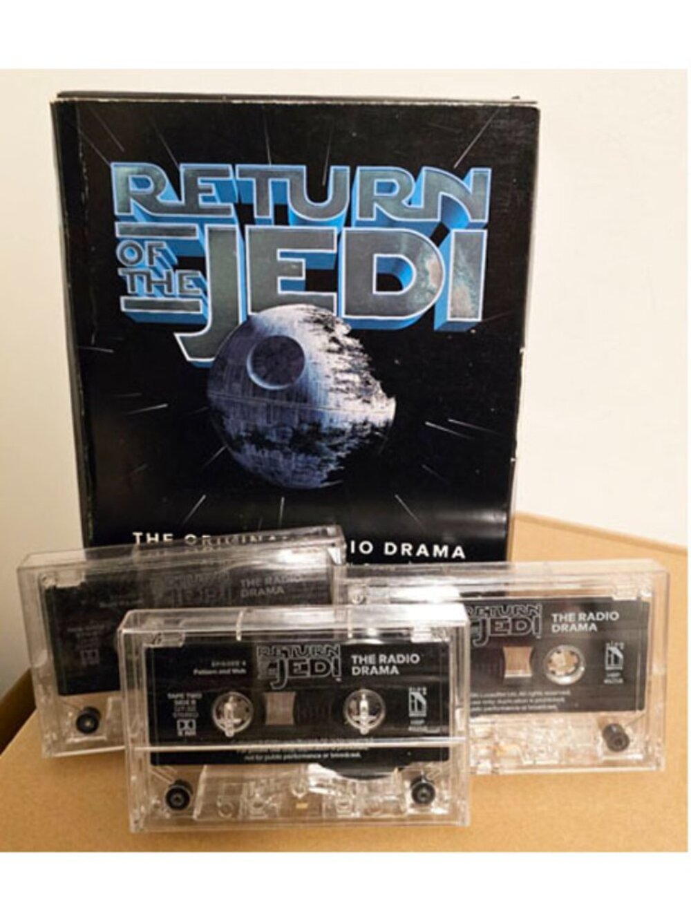 Star Wars Return of the Jedi NPR Radio Drama Cassette Set 3 Tapes Lisa Simpson
